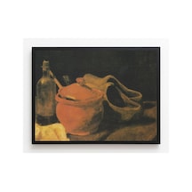 Van Gogh Van Gogh Takunyalı Natürmort Çerçevesiz Poster 21x30 Cm A4 Tablo Van Gogh Post Empresyonizm