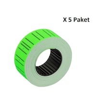 Bigpoint Fiyat Etiketi 10'lu Yeşil X 5 Paket