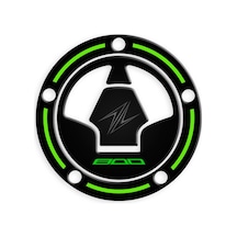 Kawasaki Z800 Yeşil Siyah Depo Kapak Pad