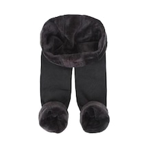 Filemingo Kadın Siyah Içi Peluş Termal Taytsiyahl/Xl Siyah