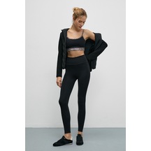 Urban Beat Vyneora Kadın Esnek Ve Yumuşak Dokulu Siyah Tayt siyah
