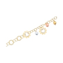 Gülaylar - Altın 14 Ayar Fantazi Bileklik N11.16492 Sarı Altın