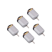 5 Adet Dc Motor, Deney Motoru, 3V, 6V Motor Yüksek Devir Dinamo M