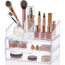 Makyaj Organizer- ( 2 Çekmece+1 Üst Organizer)
