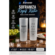 Kişiye Özel - Buzlu Rakı Bardağı