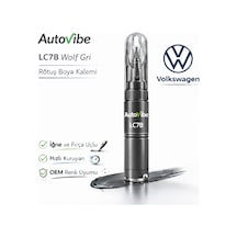 Lc7b Wolf Gri Rötuş Boya Kalemi Volkswagen Audi Skoda Seat Uyumlu Oem Çizik Giderici