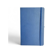 Tarihsiz Ajanda 13x21 Mavi Çizgili Defter İvory Kağıt Mavi