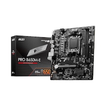 Mb Pro B650m-e Am5 Ddr5 6800mhz Oc Hdmı Vga M.2 Usb3.2 2.5g Lan Matx