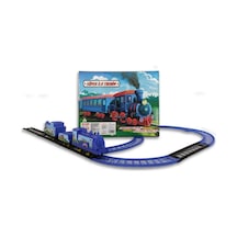 Uj Toys Pilli Raylı Vagonlu Oyuncak Tren Seti Uj6101
