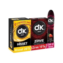 Aroma İle Ekonomik Prezervatif Seti 20'li Çilek Jel