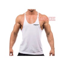 Startmore Gym Tank Top Fitness Sporcu Atleti Essentılas 303 Beyaz