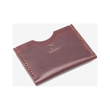 Elegance Leather El Yapımı Hakiki Deri Kartlık Koyu Kahverengi - 636083967 Koyu Kahverengi