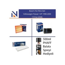 Volkswagen Passat 1.8t 1998-2000 Bosch 3'lü Filtre Seti