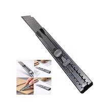 Sunup Sn-27094 Metal 18 Mm Uçlu 15 Cm Falçata - Maket Bıçağı