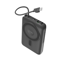 Ttec Recharger M Lcd 10.000mah Magsafe Uyumlu Pd 20w Usb-c Dahili Kablolu Stantlı Taşınabilir Hızlı Siyah Ttec Recharger M Lcd 10.000mah Magsafe Uyumlu Pd 20w Usb-c Dahili Kablolu Stantlı Taşınabilir Hızlı Siyah