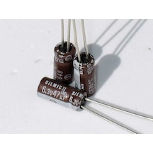 47 Mf 6.3 V Elektrolit Kondansatör