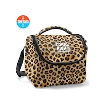 Coral High Kids Kahverengi Leopar Desenli Thermo Beslenme Çantası 22781 Kahverengi