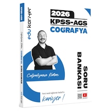 Edu Kariyer Coğrafyanın Kodları 2026 Kpss-ags Coğrafya Video Çözümlü Soru Bankası