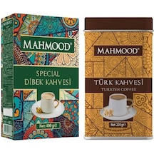 Mahmood Special Dibek Kahvesi 400 G + Türk Kahvesi Özel Teneke Kutu 220 G