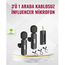Küçük Boyutlu Mikrofon - 8 Saat Kullanım 1091 Siyah