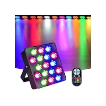 17led Par Işıkları Bar Düğün Performansı Sahne Aydınlatma Renk L6687eu Diğer