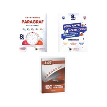 2027 Limit 8. Sınıf Paragraf Lgs Kronometre + Mantık Sözel Görsel Okuma Grafik Ve Tablo Yorumlama Soru 3'lü Set