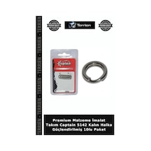 Premium Malzeme İmalat Takım Captain 5142 Kalın Halka Güçlendirilmiş 10lu Paket 0.10 Mm