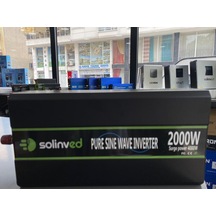 Solinved 12v 2000 Watt Tam Sinüs İnverter