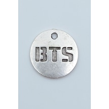Bts Madalyon Gümüş Kaplama Kolye Ucu Kod 1510 Gümüş