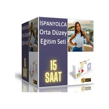 İspanyolca Orta Düzey Görüntülü Eğitim Seti