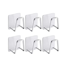 Mainshop Musluk Yanı Sünger'lik Sünger Askılığı Evye Sünger'liği Banyo Mutfak Düzenleyici 6 Adet M-sng1 Gümüş