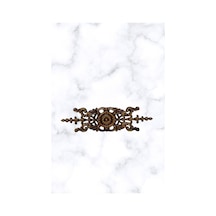 Dekoratif Poliüretan Tavan-duvar-mobilya -kapı- Dekor Motifi En:30 Cm Boy:8.5 Cm