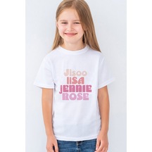 Blackpink Baskılı Unisex Çocuk Tişört T-shirt Mr-21