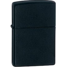 Zippo Çakmak -218l Reg Black Matte For Laser 3 Numara Siyah