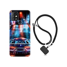 Samsung Uyumlu A51 Kılıf Silikon Desen Tombul Kedi 1739
