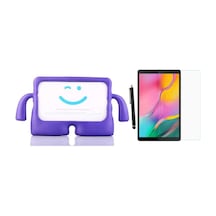 Mediapad T3 7" Kılıf Karakter Ibuy Silikon Kılıf + Ekran Koruyucu Sarı