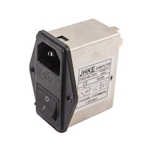 Emı Filtre 6a Anahtarlı Erkek Power Soketi - Sigorta Yuvalı