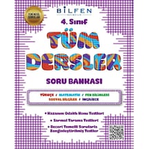 Bilfen Yayıncılık 4. Sınıf Tüm Dersler Soru Bankası