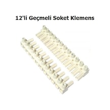 12 Li Geçmeli Soket Klemens