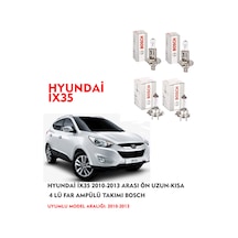 HYUNDAİ İX35 2010  MODEL ÖN UZUN-KISA 4 LÜ FAR AMPÜLÜ TAKIMI BOSCH