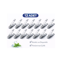 İma Büyük Boy Tırnak Makası Profesyonel Nail Clipper 12 Adet