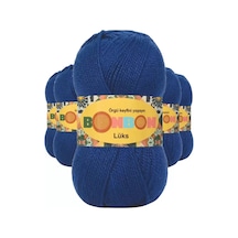 Tedar 5 Adet Lüks Patik İpi Yünü Saks Mavi 98488 - Bonbon Mudanis Najmaddin (No:1) 8.5Cm X 10.5 Cm