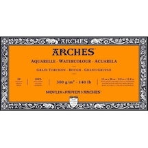 Arches Watercolor 300 G 15x30 CM 20yp Rough Suluboya Blok / A17950