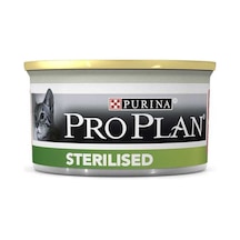 Purina Pro Plan Kısırlaştırılmış Somonlu ve Tuna Balıklı Konserve Yetişkin Kedi Maması 85 G