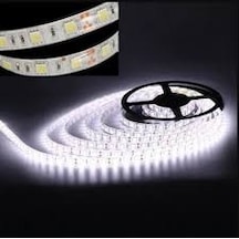 3 Çip 5050 Li Beyaz İç Mekan Şerit Led 5 Metre