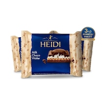 Heidi Milk Choco Wafer Süt Dolgulu Fındık Aromalı Gofretli Sütlü Çikolata 55 G 3 Adet