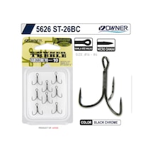 Owner 5626 St-26 Black Chrome Çarpma İğne
