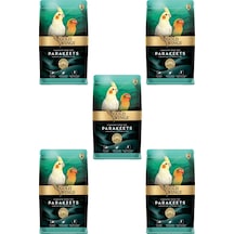 Gold Wings Paraket. Sultan ve Cennet Papağanı Yemi 1 KG x 5 Adet