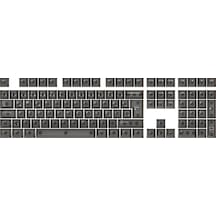Cherry Single Shot Pc Full Set Şeffaf Türkçe Keycap Set