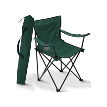 Kamp Sandalyesi HA013 Yeşil Katlanır Kamp Koltuğu 1 Adet Yeşil